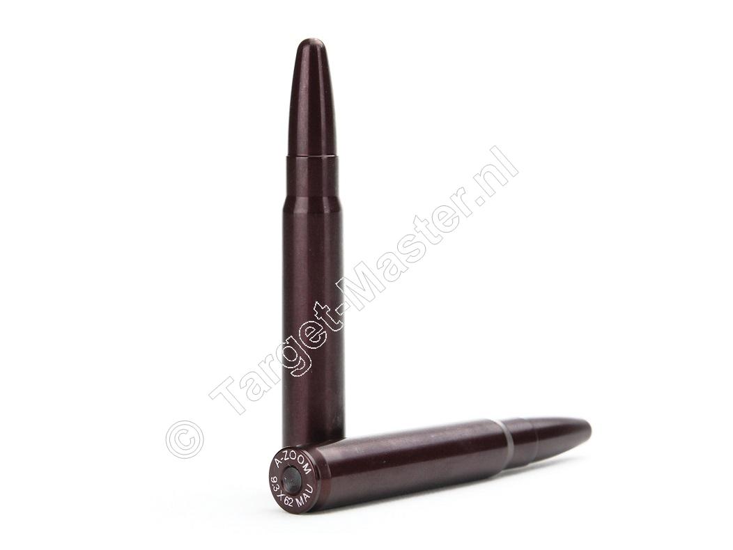 A-Zoom SNAP-CAPS 9.3x62 Mauser Safety Training Rounds package of 2